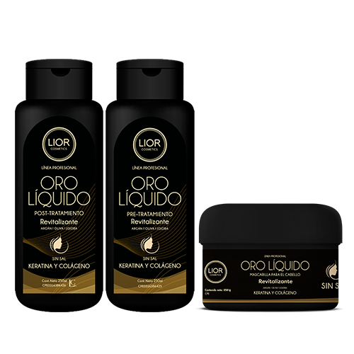 Oro Líquido Revitalizante Colágeno y Keratina