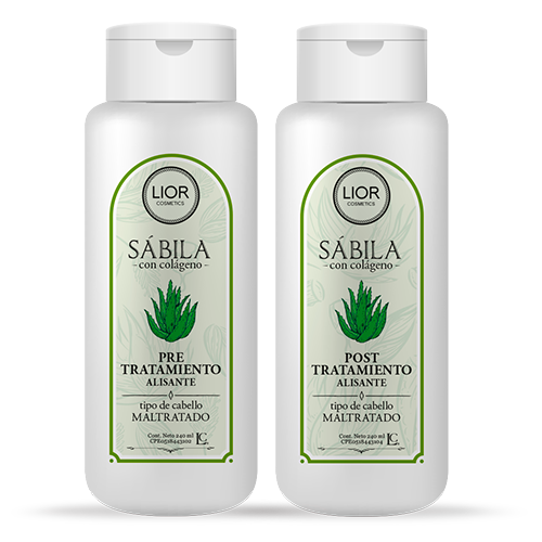 Sábila para Cabello Liso y Graso